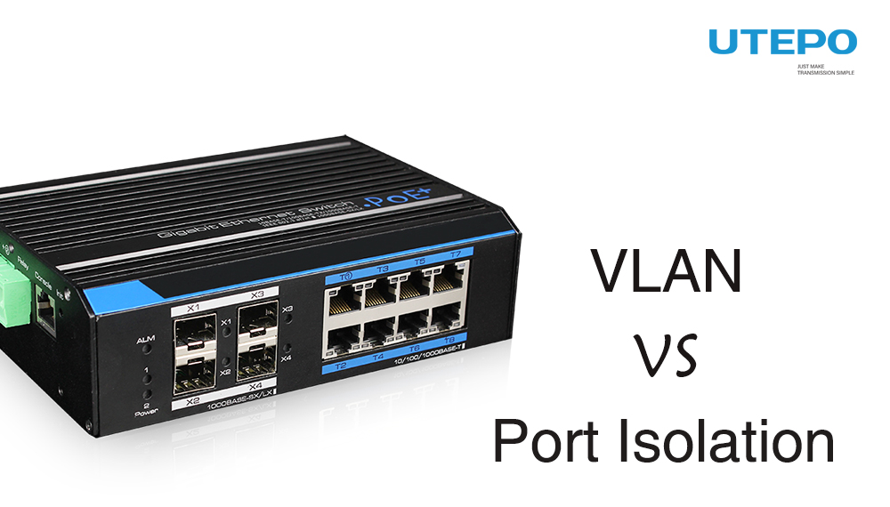 What are the differences between port isolation and VLAN?